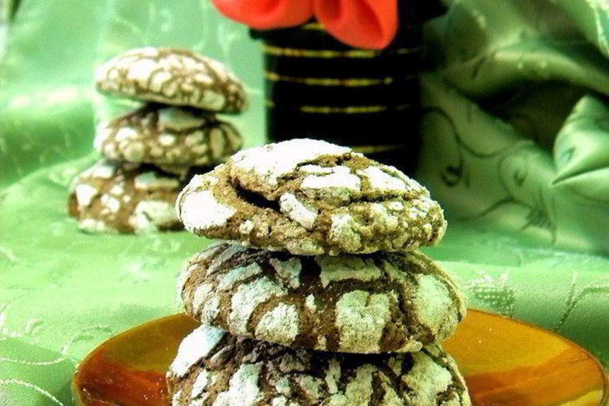 Рецепт печенье шоколадные трещинки