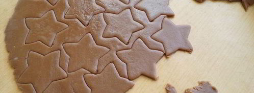 печенье снежинки в подарок друзьям и близким к новому году. Шаг 7