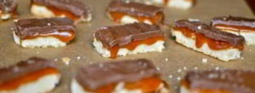 печенье твикс. Шаг 9