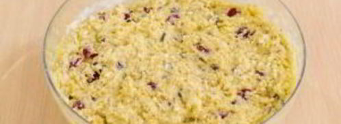 печенье творожное с вишней, миндалем и шоколадом. Шаг 10