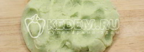 печенье зеленые пальцы. Шаг 5