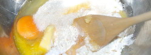 песочное печенье с шоколадной глазурью. Шаг 2