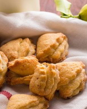 Песочное печенье с творогом