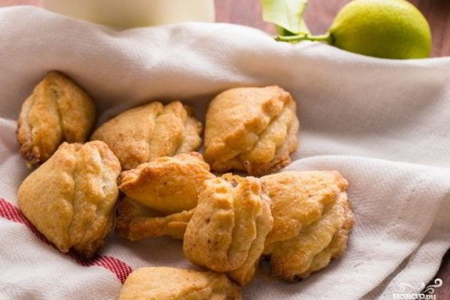 Рецепт песочное печенье с творогом