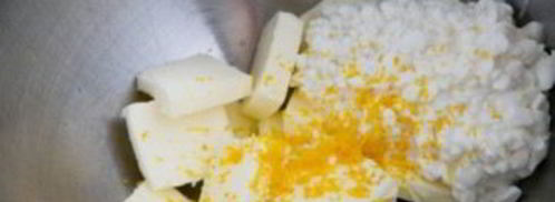 песочное печенье с творогом. Шаг 2