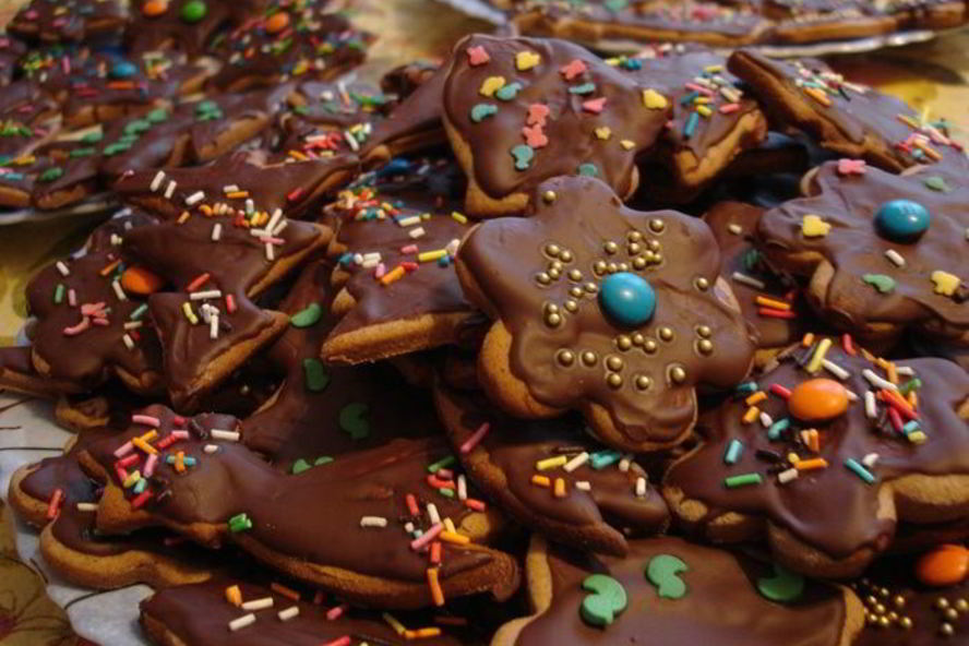 Рецепт пряное новогоднее печенье