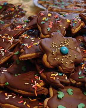 Пряное новогоднее печенье