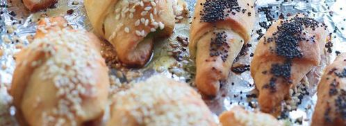 рогалики из творога. Шаг 4