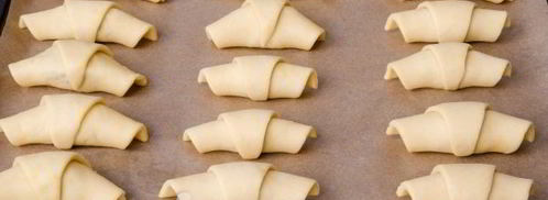 рогалики с сухофруктами и орехами. Шаг 14