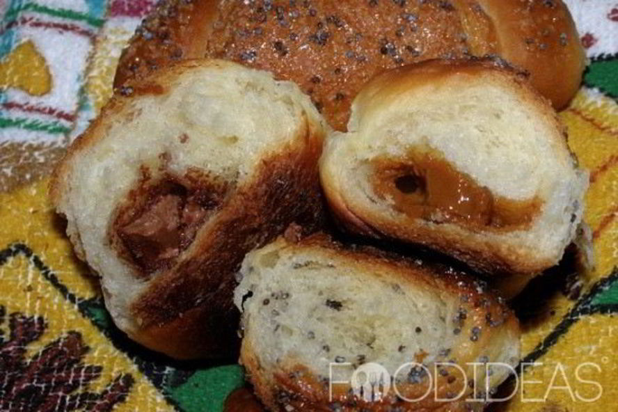 Рецепт рогалики со сгущенкой