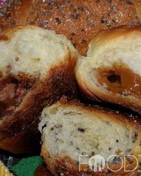 Рогалики со сгущенкой