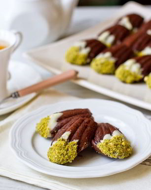 Шоколадное печенье Мадлен