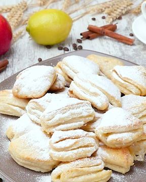 Творожное печенье без яиц