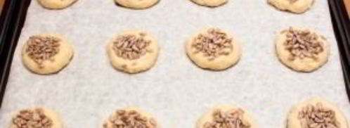 творожное печенье с семечками. Шаг 6