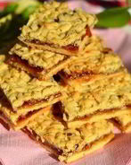 Венское печенье с клубничным джемом