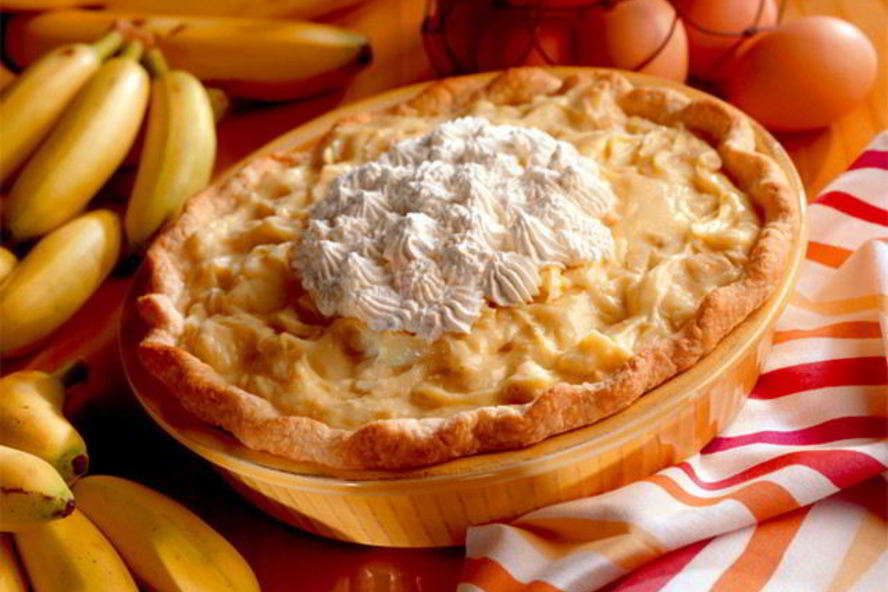 Рецепт бананово-апельсиновый пирог