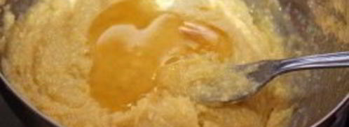 быстрый пирог с консервированными персиками. Шаг 4