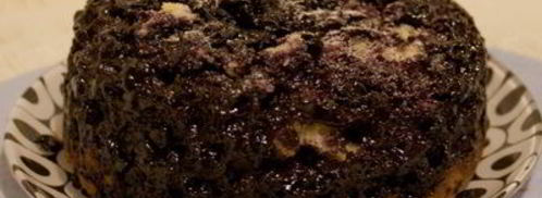 черничный пирог-перевертыш. Шаг 9