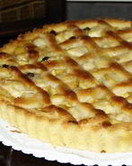 Итальянский пирог Torta Pane e Mele