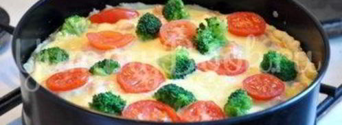 киш с семгой. Шаг 12