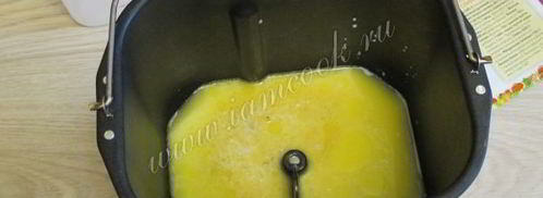 манный пирог с фруктами. Шаг 6