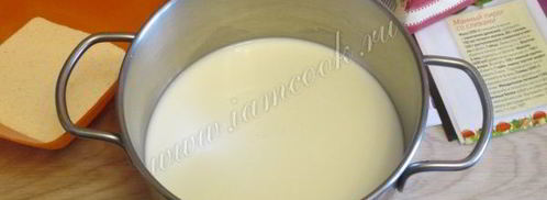 манный пирог с фруктами. Шаг 9