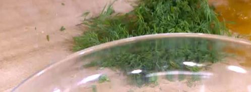 мини-киши со шпинатом, копченой рыбой и помидорами. Шаг 8