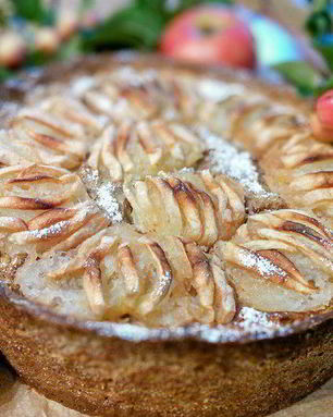 Орехово-яблочный пирог Вкус осени