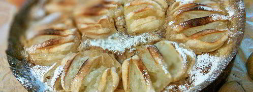 орехово-яблочный пирог вкус осени. Шаг 13