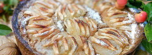 орехово-яблочный пирог вкус осени. Шаг 14