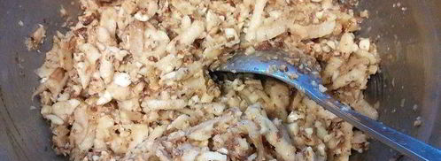 орехово-яблочный пирог вкус осени. Шаг 8