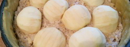 орехово-яблочный пирог вкус осени. Шаг 10