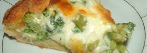 открытый пирог с брокколи. Шаг 2