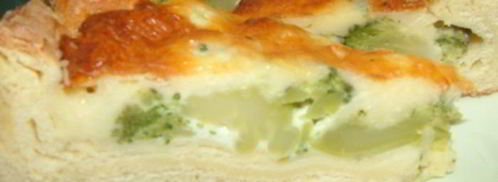 открытый пирог с брокколи. Шаг 3