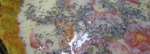 овощной киш. Шаг 11