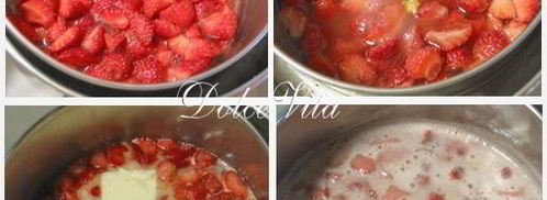 песочный пирог с клубничным кремом. Шаг 5