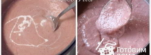 песочный пирог с клубничным кремом. Шаг 6