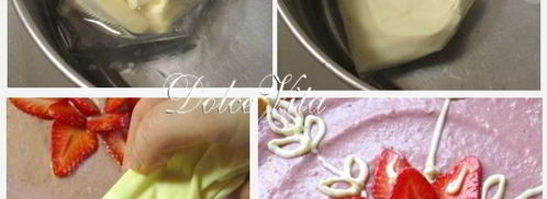 песочный пирог с клубничным кремом. Шаг 8