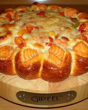 Пирог с горбушей