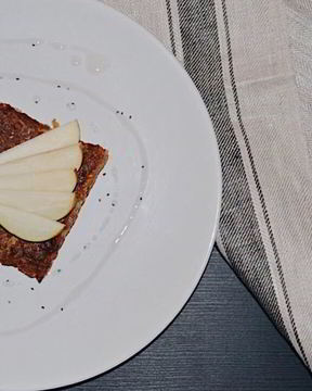 Пирог с грушами