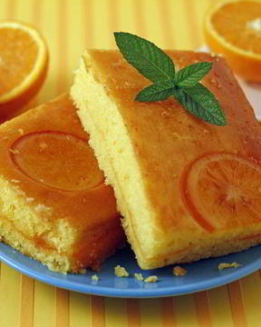 Пирог с мандаринами в мультиварке