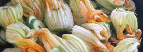 пирог с цветками цукини и моцареллой. Шаг 4