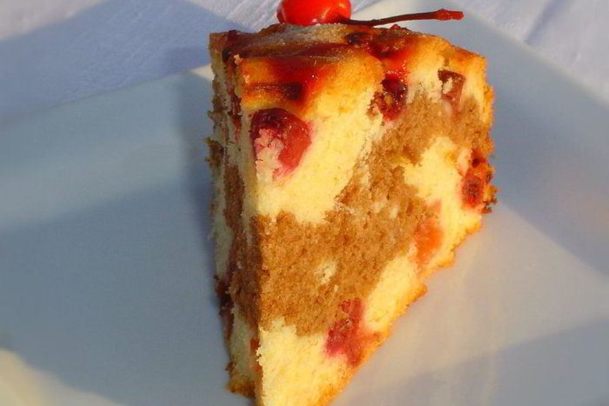 Рецепт пирог с вишней день-ночь