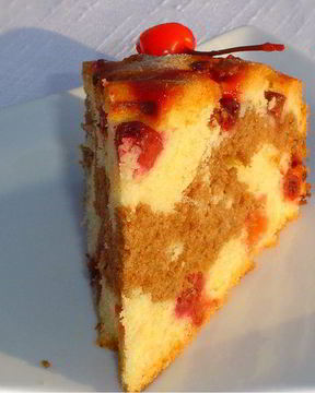 Пирог с вишней День-ночь