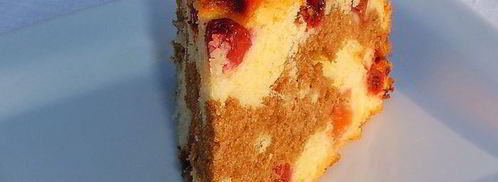 пирог с вишней день-ночь. Шаг 8