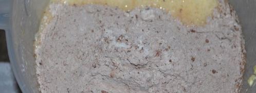 шоколадно-кофейный пирог с кремом. Шаг 3