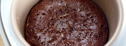 шоколадно-творожный пирог с черешней. Шаг 11