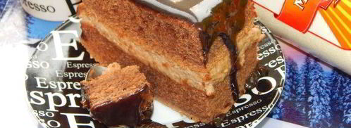 шоколадный пирог с манным кремом. Шаг 13