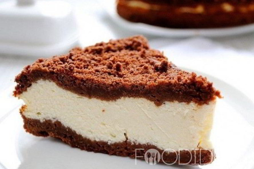 Рецепт шоколадный пирог с творогом
