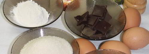 шоколадный пирог с творожной начинкой. Шаг 5